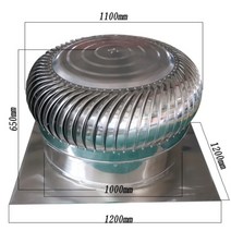벤추레다 벤츄레이터 벤츄레타 무동력 공장 환풍구 대형, 1000mm 304스테인레스
