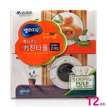 모나리자 150매 2입_12세트 무형광 뽑아쓰는 키친타올, 상세페이지 참조