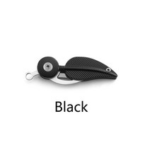 크리에이티브 깃털 접는 나이프 귀여운 가제트 포켓 소녀 자기 방어 야외 과일 칼 키 체인 미니 주방 도구