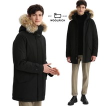 울리치 남성 블랙 POLAR HIGH BRAND FUR 파카 자켓