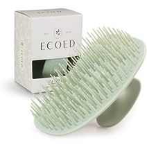 두피관리용 머리마사지기 ecoed 2 PC 두피 마사지 샴푸 브러시 비듬 제거용 스크러버 케어 헤어 습식 ampamp 남성과 여성을 위한 건식 엉킴 방지기. 숏 미디엄 헤어그린에, [02] 2PC, [03] 녹색