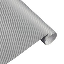 수전사필름 자동차 랩핑지 60x200cm 방수 DIY 3D 3M 탄소 섬유 비닐 포장 필름 자동차 스티커 오토바이 스, 03 은