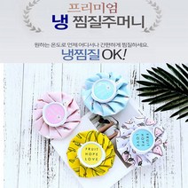 [써니몰] 아이들있는집엔 필수품!! 휴대하기편한 얼음찜질 주머니, 핑크지브라(소)
