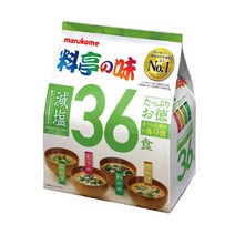 마루코메 요정의맛 저염 미소시루 36식