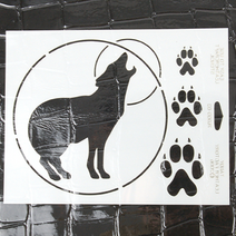 LEATHERCRAFT STENCIL-WOLF레더노리, 단품