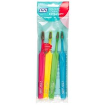 테페 셀렉트컴팩트X-SOFT칫솔 4개입 부드러운일반모 색상랜덤, 1세트