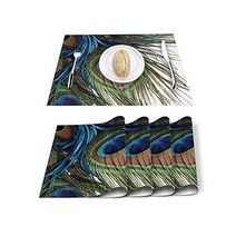 TKFDC 4/6pcs Set Table Mats Art Printed Cotton Linen Napkin Kitchen Accessories Home Party Decorativ, 6pcs_Gray