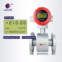 전자파측정기 PTFE 라이닝 포함 고정밀 05 지능형 마그네틱 유량계 우유 바다 물 전자기, 1.DN15