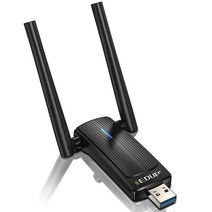 게이밍 PC용 USB WiFi 6 어댑터 802.11 AX 1800Mbps 듀얼 밴드 2.4GHz5GHz 무선 네트워크 동글 하이 게인 안테나 데스크탑 PC 노트북용 윈도우 111, 상세내용참조