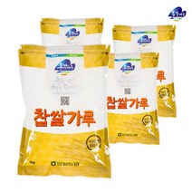 영월농협 동강마루 찹쌀가루 1kgx4봉, 4개, 1kg