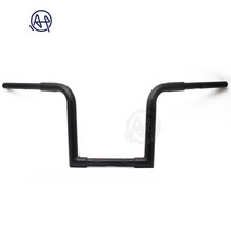 수퍼커브등받이 시시바 할리 스포츠스터 쵸퍼 바버 softail 다이나 블랙크롬 13939 25mm z 바 풀백 오토바이 핸들 바 1pcs, 검은색, 1개