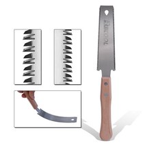 플런지쏘 전동 톱 인치 양면 미니 핸드 에지 이빨 일본 플러시 컷 가구 도구 용 톱날, 없음