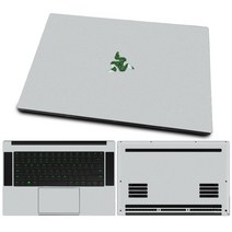 노트북 랩핑 razer book 13 rz09-0357 노트북 스킨용 all-new razer blade 13 rz09-0281rz09-0310rz09-0327 프로텍터용 비닐, 블레이드 13 rz09-0281, 매트 실버