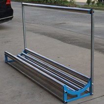 로라대 대형 롤러 거치대 천 재단 거치 받침 롤라 랙, 길이 2.0M 너비 40CM 단일