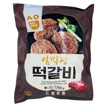 삼양) 임꺽정 떡갈비 1.2kg (100gX12개), 100g, 12개