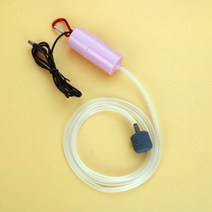 휴대용산소통 산소캔 산소호흡기 수족관 산소 공기 펌프 어항용 USB 소형 발생기 조용한 압축기 에어레이터 휴대용 어항 액세서리, [04] 분홍색