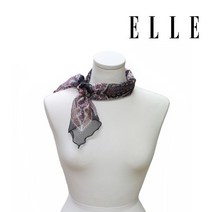 엘르 엔티크페이즐리 폴리 미니스카프 SE011P317