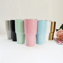 대용량 900ml 몬스터 스레인리스 텀블러 대용량텀블러, 2-2.밀폐뚜껑블랙