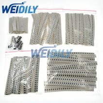 SMD 저항기 키트 1% 1206 0402 0603 0805 1r-1mr 0r-10mr 합금 저항 2512 100% 새로운 칩 저항 모듬 세트, 02 0603 720PCS