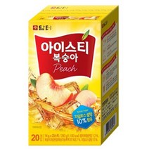 담터 아이스티 복숭아, 14g, 20개