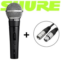SHURE SM58 SK 슈어 유선 마이크+5M 케이블+마이크 홀더 포함 (스위치있음)