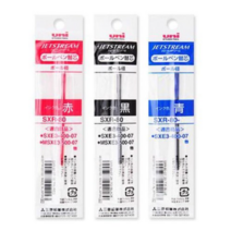 동아측기 제트스트림 3색 볼펜 리필, 0.7녹색