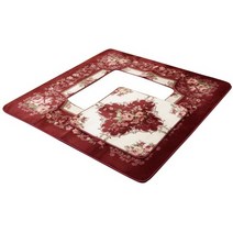 일본직발송 4. 이케히코·코퍼레이션 이케히코 해자 고타츠 러그 카펫 4장 『H 듀크 해자』그린 약 200 × 3, One Size_One Color, One Color