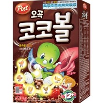 동서식품 포스트 오곡 코코볼 570g 콘프레이크 시리얼 간단한 아침 메뉴 자취생필수품, 1개