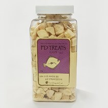 에프디트릿 고양이 동결건조 간식 가자미 50g 말티즈 개 건강식 소형견, 1개