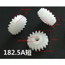 1+2 랙기어 182 5a 0 5m 얇은 18 톱니 od 10mm 두께 2 2, 18개의 이빨, 2.5mm 타이트