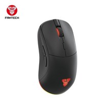 게이밍유선마우스 서든 업무용 무선게이밍 무소음 마우스 Fantech xd3 전문 게임용 2.4g pixart 3335 인체 공학적 16000dpi rgb 6 매크로 버튼 157, 검은색