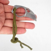 캠핑용 발톱 미니 나이프 다용도칼 맥가이버 샤프너 람보칼 서바이벌, 단품