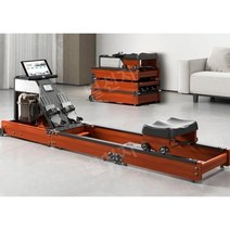 스마트 홈 피트니스 접이식 전신 운동기구 로잉머신 홈트, 3단우드