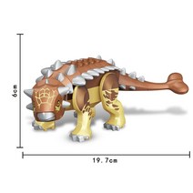 중국레고 신제품 쥬라기 디노 월드 3 공룡 Pterosauria Therizinosaurus DIY 블록 벽돌 공원 피규어 장난, 03 Dino 01