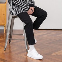 [키작은남자] 하날레 블랙 데님팬츠