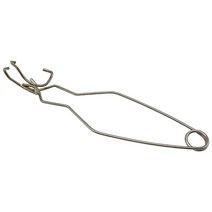 25Cm 스테인레스 스틸 골드 용융 보울 클램핑 펜치 도가니 집게 클램프 화이트 용광로 Accs, 한개옵션0