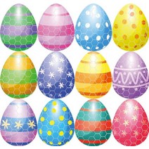 공장 도매 반사 벌집 격자 부드러운 자기 자동차 스티커 부활절 달걀 크리스마스 전구