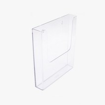 부착식 A4 아크릴 카달로그 브로슈어 거치대 홍보물 리플렛 팜플렛 잡지 꽂이