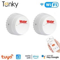 감지 센서 tuya wifi 누수 감지기 홍수 센서 연결 경보 스마트 라이프 앱 원격, 1 조각