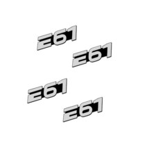 자동차 스타일링 오디오 장식 적합 BMW E87 E90 E46 E60 E70 G30 X X3 X5 X6 X7 스피커 배지 스티커 엠블럼, 03 for E6 4pcs