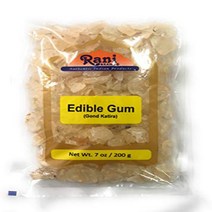 Rani Edible Gum Whole (Goonder Tragacanth Gum) 7oz (200g) ~ All Natural Salt-Free | Vegan | No Colo, 1, 200g