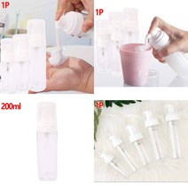 스윗딜 거품 생성 플라스틱 공병 거품공병 버블펌프, 80ml