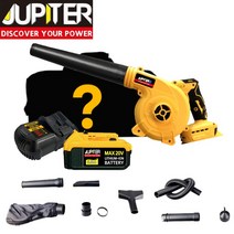 주피터B 송풍기 충전 브로워 무선 JUB-18DE 낙엽청소 핸디 디월트 배터리 호환 본체만, 디월트호환송풍기+디월트배터리5.0+충전기+툴백