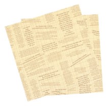 영문 베이지유산지_평판지_식품지_330x330(mm) _1000장, 영문 베이지유산지 330x330(mm)-1000장