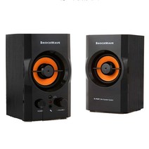 SHOCKWAVE K-POP 2채널 중저음 스피커 5W+5W/2.5인치