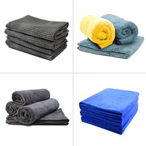 디테일링 극세사 대형 세차타올 버핑타월 자동차 유리 융걸레, 2개