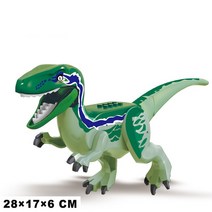 중국레고 새로운 2022 쥬라기 공룡 월드 시리즈 빌딩 블록 디노 파크 Baryonyx Velociraptor Dinosaurios, 58 LZ33060-20