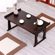 개다리 소반 접이식 미니 전통 전주 해주 다과상 반상 차상 교자상 티테이블 나주반 호족반, 미디엄 70x34x33cm
