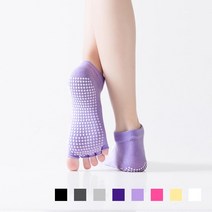 논슬립 요가양말 필라테스 무발가락 221040, 핑크