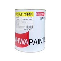 삼화페인트 에나멜 속건 프라이머 회색 4L / 사비 녹방지 광명단 방청하도 에나멜사비 에나멜프라이머, 1. 삼화페인트 에나멜 속건 프라이머 회색 4L
